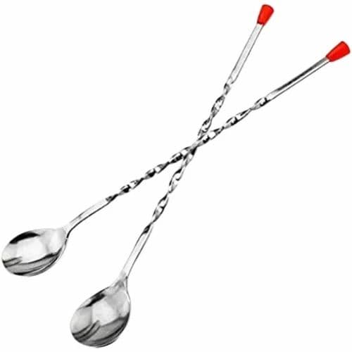 Bar Spoon Red Knob