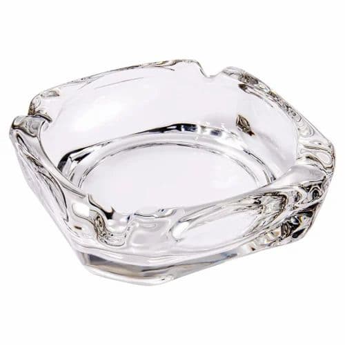Transparent Glass Ashtray