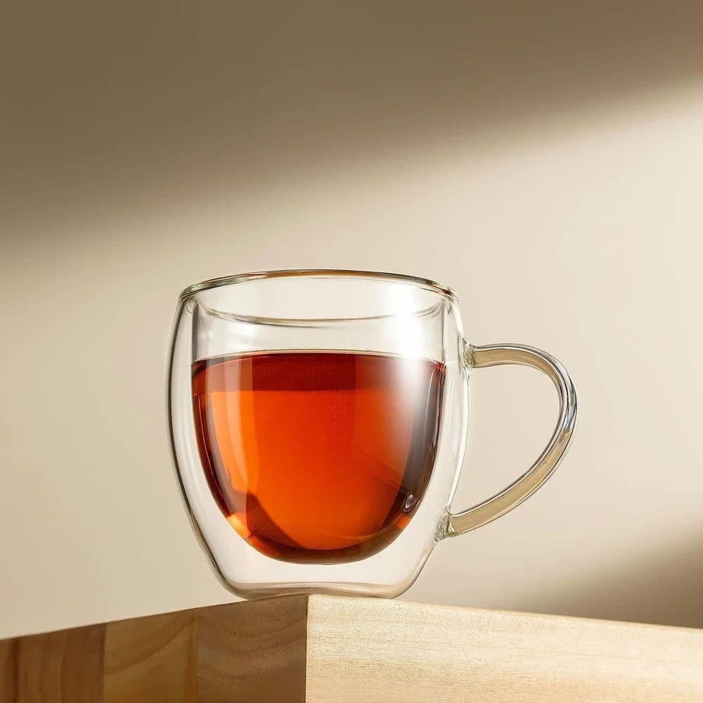 Double Wall Glass Coffee Cup
